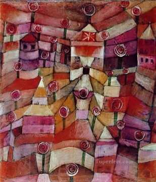 Paul Klee Painting - Rose garden Paul Klee